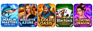 Catalogue de jeux de LeoSpins Casino